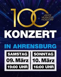 100-jähriges Jubiläumskonzert vom Musikzug Hoisdorf